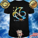 Love Someone With Down Syndrome To The Moon And Back To Infinity And Beyond Shirt