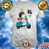 Love Vespa Snoopy shirt