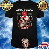 Lucifer's Quality Service Expert Repair Hot Rod Shop Shirt