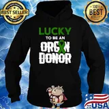 Lucky Organ Donor Transplant y Recovery T-Shirt Hoodie