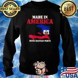 Made In America Haitian Pride T-Shirt Sweater