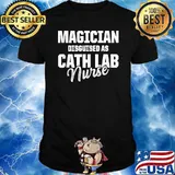 Magician Disguised As Cath Lab Nurse T-Shirt