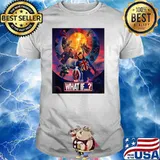 Marvel What If Character Group Poster T-Shirt