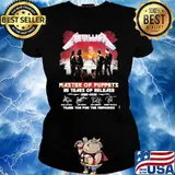 Metallica Master Of Puppets 35Years Of Release Thank You For The Memories Shirt Ladies tee