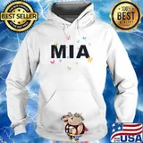 Mia Beautiful Name with Butterlfies T-Shirt Hoodie