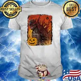 Monster godzilla pumpkin shirt