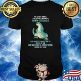 My spirit animal is a slightly deranged baby godzilla incredibly annoying shirt