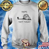 Nope Not Today Cat Shirt Sweater