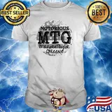 Notorious Glorious MTG Marjorie Taylor Greene Circle Logo T-Shirt