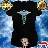 Nursing School The Struggle Is Real Nurse Student T-Shirt Ladies tee