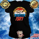 One Of A Kind Awesome Dude Vintage Since September 1971 Vintage T-Shirt Ladies tee