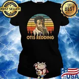 Otis Redding American Singer-Songwriter Vintage T-Shirt Ladies tee
