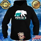 Papa Bear Fragile X Syndrome Awareness T-Shirt Hoodie