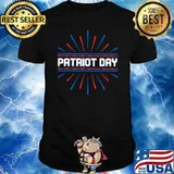 Patriot day firework shirt