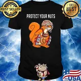 Protect Your Nuts Squirrel baseball shirt