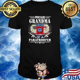 Proud Grandma Of A Army 82nd Airborne Division Paratrooper T-Shirt