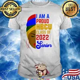 Proud HBCU Class of 2022 Senior Black women T-Shirt
