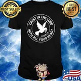 Proverbs 35 Trust in the Lord With All Your Heart Christian Bible Verse T-Shirt