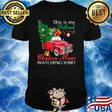 Red Truck This Is My Hallmarks Christmas Movie Watching T-Shirt