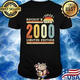 Rockin Since 2000 21st Birthday 21 Years Old T-Shirt