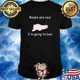 Roses Are Red Llama I'm Going To Bed Shirt