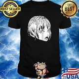 Scared anime girl - Anime Raglan T-Shirt