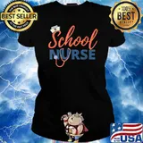 School Nurse Back To School T-Shirt Ladies tee