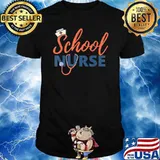 School Nurse Back To School T-Shirt