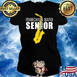 Senior Saxophone Class of 2022 Marching Band Graduate 2022 T-Shirt Ladies tee