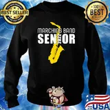 Senior Saxophone Class of 2022 Marching Band Graduate 2022 T-Shirt Sweater