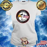 Shiloh PA Pennsylvania Eagle Usa Flag T-Shirt Ladies tee