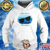 Ship Island MS Mississippi Souvenir Nautical Surfer T-Shirt Hoodie