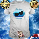 Ship Island MS Mississippi Souvenir Nautical Surfer T-Shirt