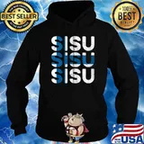 Sisu Finnish Flag T-Shirt Hoodie