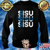 Sisu Finnish Flag T-Shirt Sweater