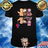 Sloth Lover Happy 4th Of July Shirt