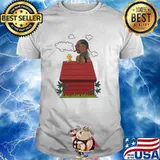 Snoopy dog smoken shirt