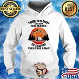 Someone old men take naps real old men go camping blood moon s Hoodie