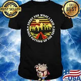 Sorry for what i said while putting up the tent camping sunset shirt
