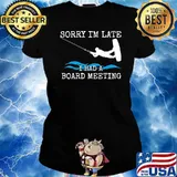 Sorry im late i had a board meeting wakeboarding s Ladies tee