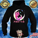 Space Axolotl Kawaii Pastel Goth Japan Anime Comic T-Shirt Hoodie