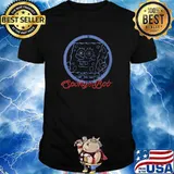 SpongeBob SquarePants Line Art Cursive Logo Portraid T-Shirt