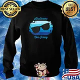 Strathmere NJ New Jersey Souvenir Nautical Surfer T-Shirt Sweater