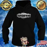 Stuttgart Skyline Landmarks Silhouette T-Shirt Hoodie