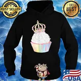 Sugar Sweet Cupcake With Crown T-Shirt Hoodie
