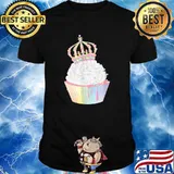 Sugar Sweet Cupcake With Crown T-Shirt