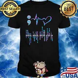 Suicide Prevention Awareness Heart Beat Hologram Shirt