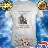 Thats what i do i pet dogs i play guitars i know things bear shirt