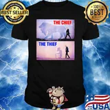 The Chief Lion Trump The Thief Old Man Biden Shirt