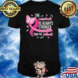 The comeback is always stronger than the setback breast cancer shirt